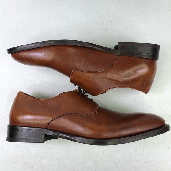 Vince Camuto Brown Leather Oxford Dress Shoes main image 11